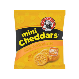 BAKERS MINI CHEDDAR CHEESE 33GR