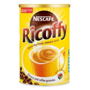 NESCAFE RICOFFY CAF/FREE TIN 750GR