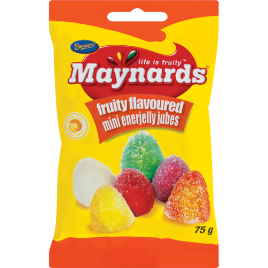 MAYNARDS ENERJELLY MINI JUBES 75GR