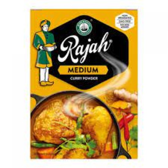 RAJAH CURRY POWDER MED 100GR