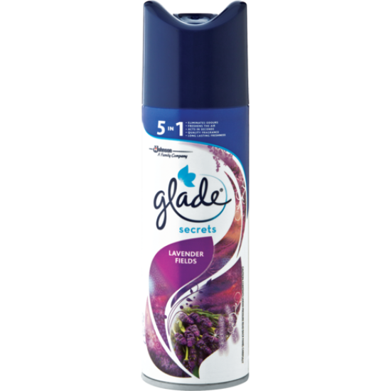 GLADE SECRETS AEROSOL LAVENDR 180ML