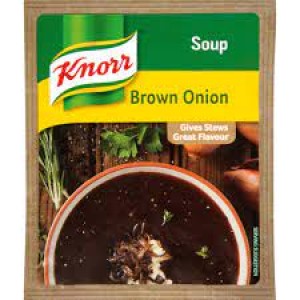 KNORR SOUP BROWN ONION 50GR