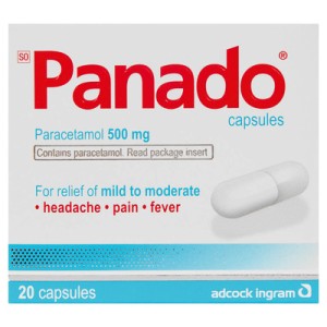 PANADO PAIN&FEVER CAPSULES 20EA