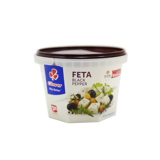 CLOVER TRADITION FETA PEPPER 200GR