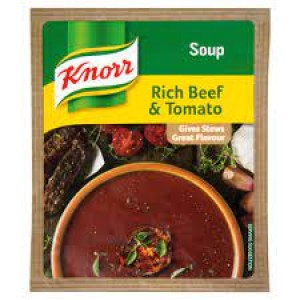 KNORR SOUP RICH BEEF&TOMATO 50GR