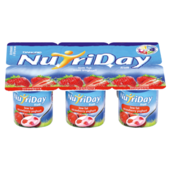 DANONE NUTRIDAY YOGH SNAX S/BERRY 6X70G DANONE NUTRIDAY YOGH SNAX S/BERRY 6X70G