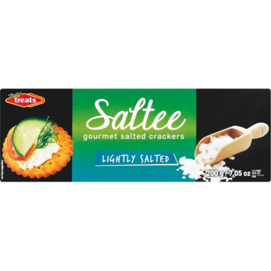 TASTY TREATS SALTEE CRACKERS 200GR