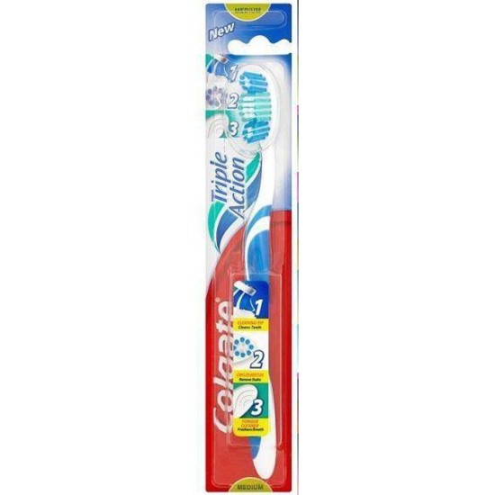 COLGATE TRIPLE ACTION MANUAL MED T/BRUSH