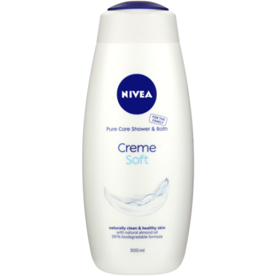 NIVEA SHOWER GEL CREME SOFT 500ML