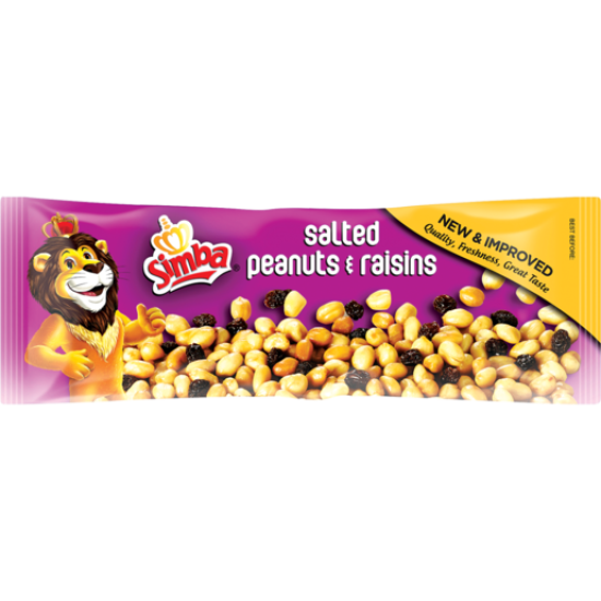 SIMBA PEANUTS&RAISINS 60GR