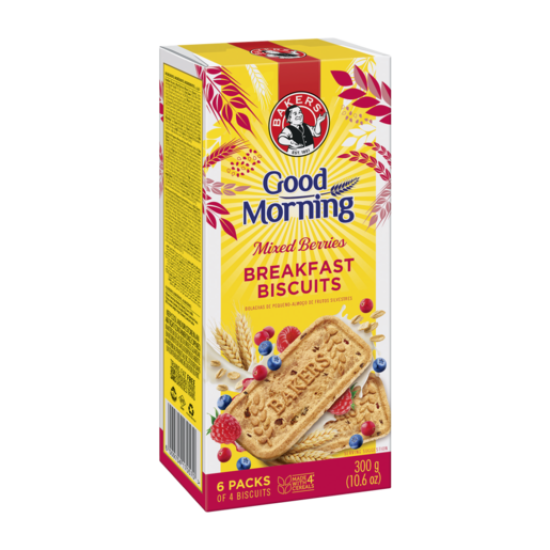 BAKERS GOOD MORNING MIXED BERRIES 300GR