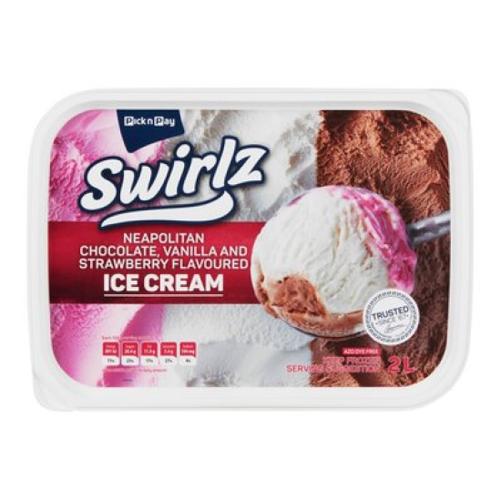 PNP NEOPOLITAN ICE CREAM 2L PNP NEOPOLITAN ICE CREAM 2L