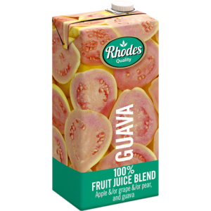 RHODES 100% GUAVA FRUIT JUICE BLEND 1L