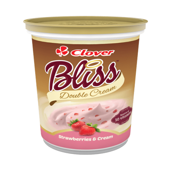 CLOVER BLISS D/C YOG S/BERRY&CRM 1KG CLOVER BLISS D/C YOG S/BERRY&CRM 1KG