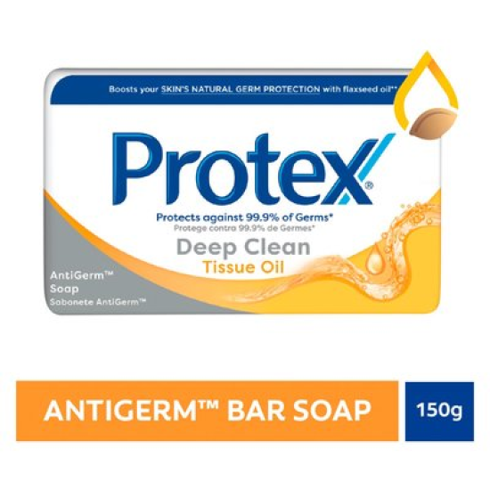 PROTEX DEEP CLEAN TISSUE OIL SOAP 150GR