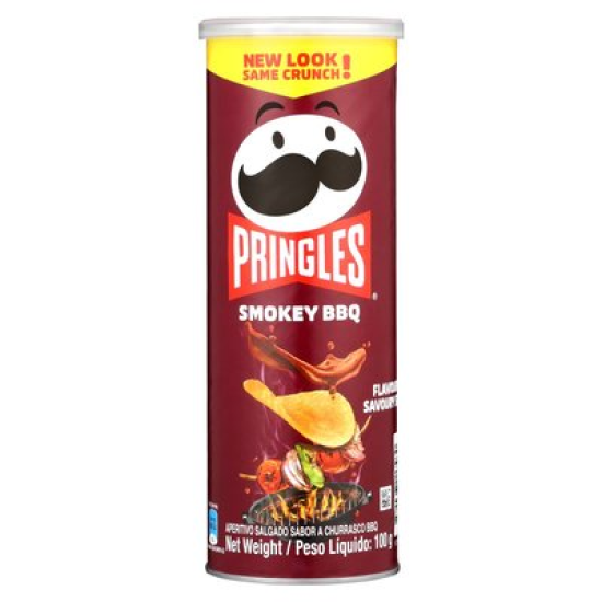 KELLOGG'S PRINGLES SMOKEY BBQ 100GR KELLOGG'S PRINGLES SMOKEY BBQ 100GR