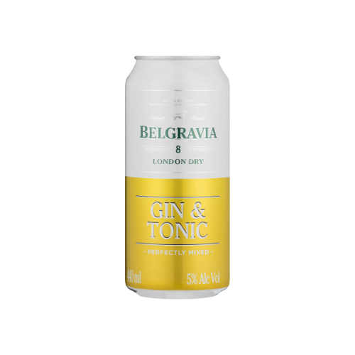 BELGRAVIA GIN&TONIC CAN 440ML