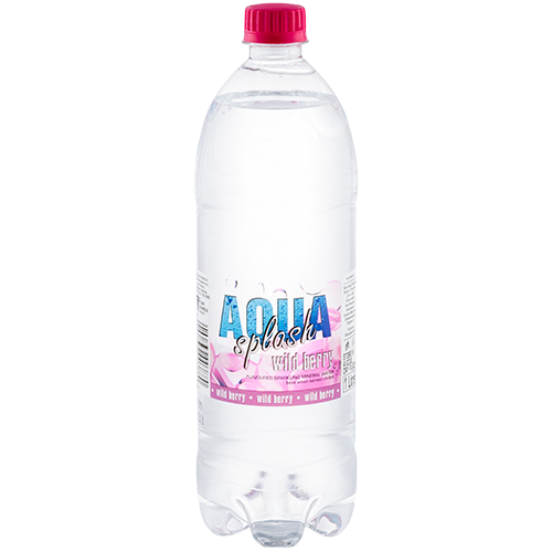 AQUASPLASH SPARK WATER WILDBERRY 1L