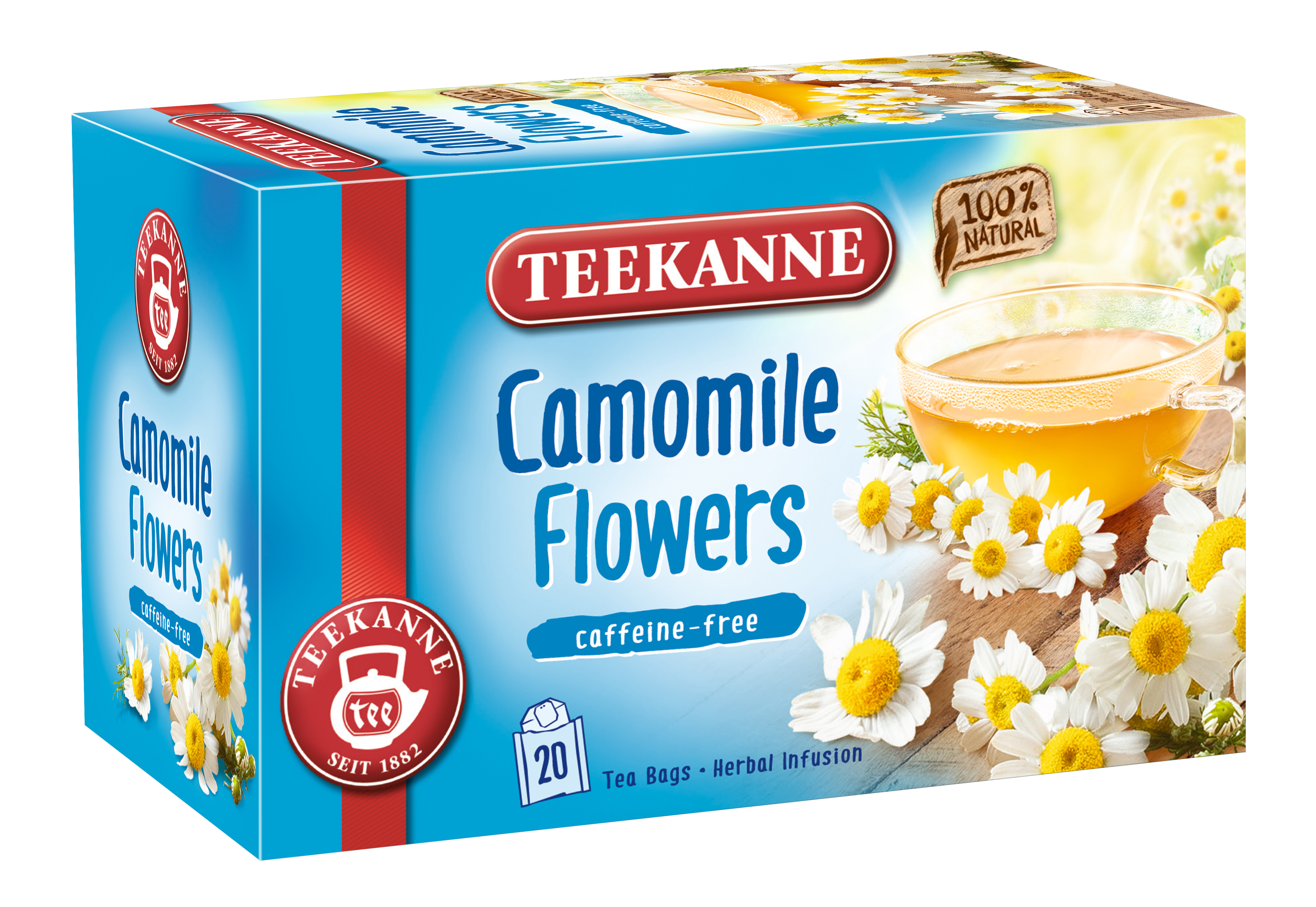 TEEKANNE CAMOMILE FLOWERS TEA 20EA