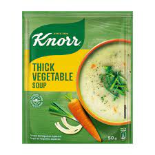 KNORR SOUP THICK VEGETABLE 50GR