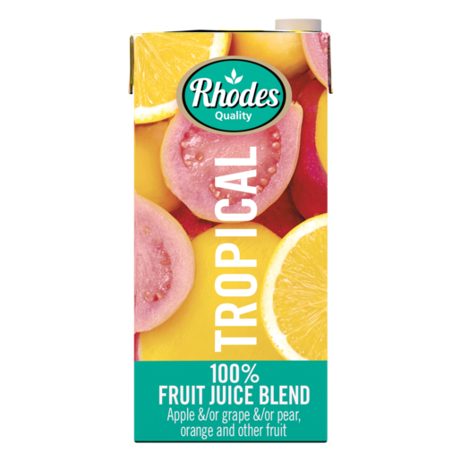RHODES 100% TROPICAL FRUIT JUICE 1L